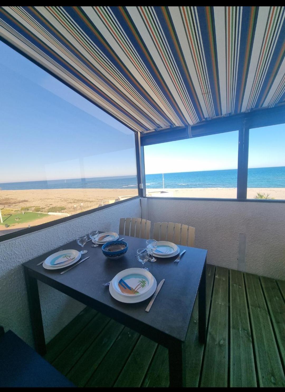 Magnifique Vue Plage Joli Appartement 5 Personnes Secteur Allee Des Arts Le Barcarès Eksteriør billede